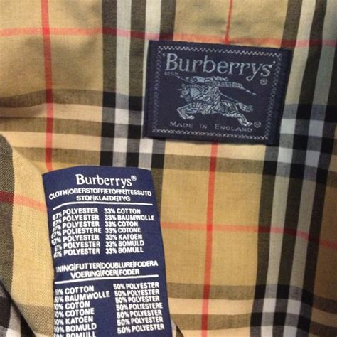 vintage burberry coat label|authentic vintage burberry trench coat.